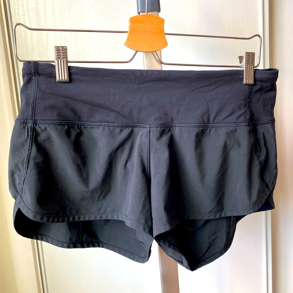 Lululemon Speed Short 2.5” *Block-It Pocket size 6 | Black